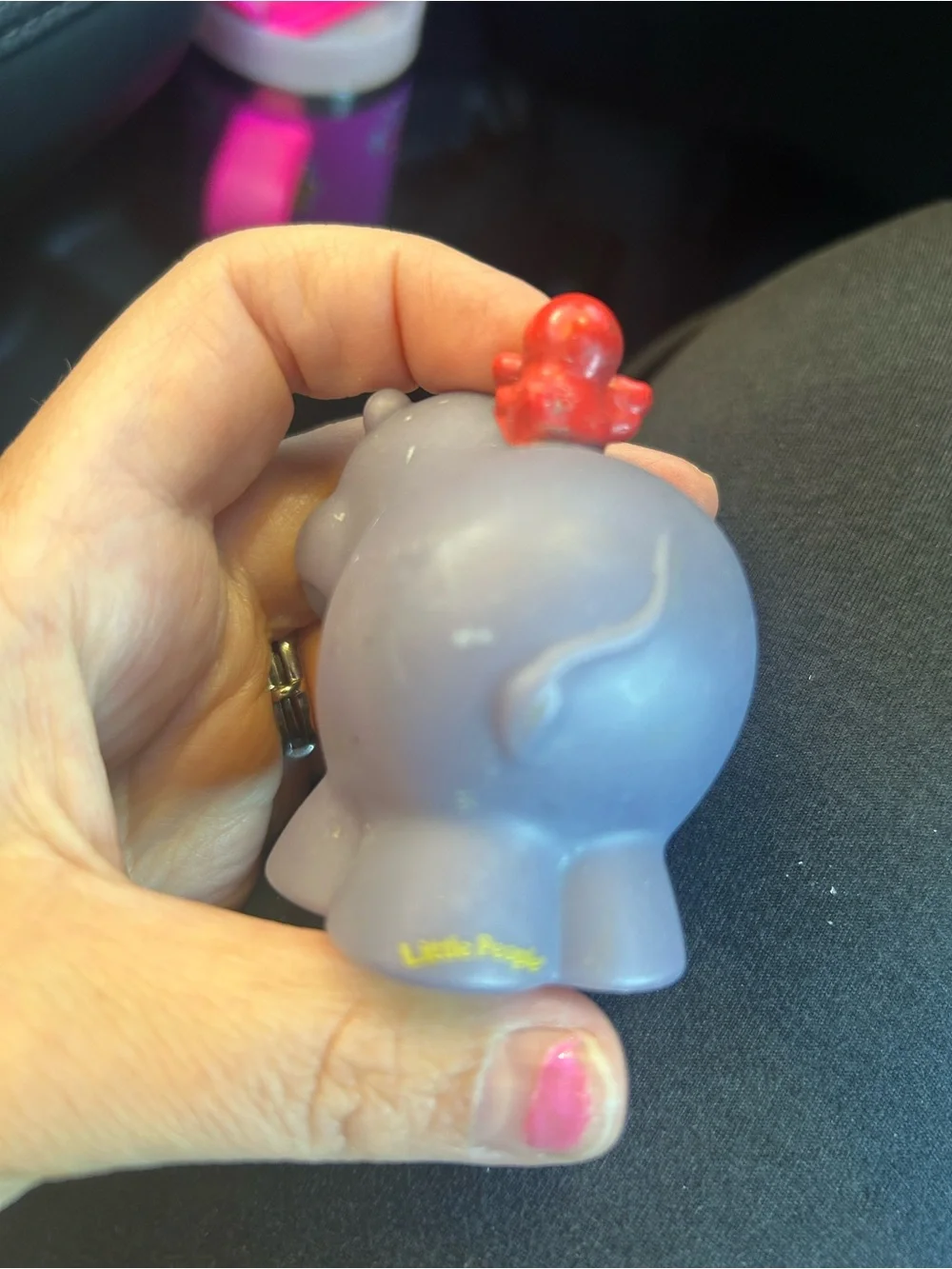Fisher Price Little People Zoo Alphabet Animal Figure H Hippo Hippopotamus